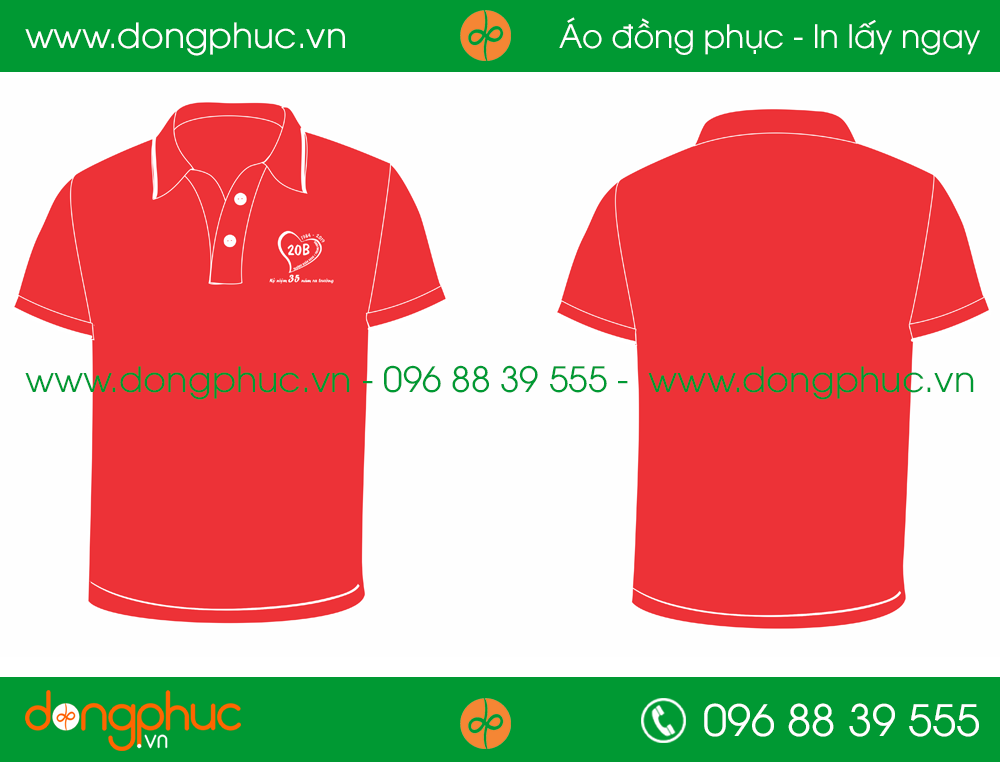 Áo phông đồng phục Lớp 20B